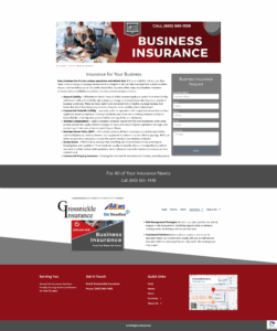 Grossnickle Insurance website snapshot