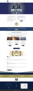 Screenshot of Northeast Christian High School website
